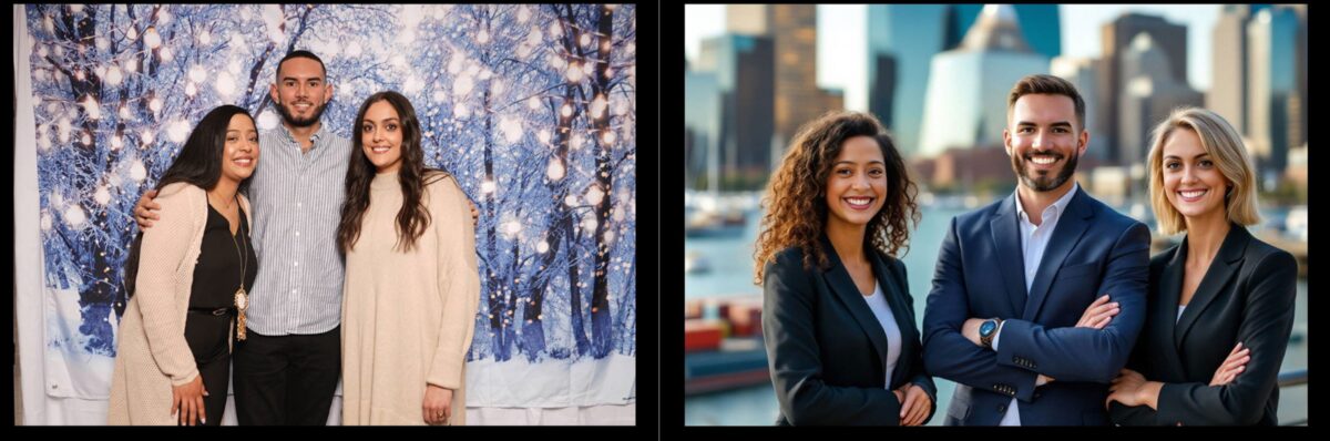 AI Photo Booth in Boston, MA — Wedding, Corporate & Event Rental