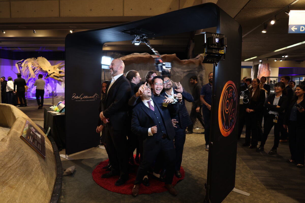 Overhead 360 Slow-Motion Booth in Braintree, MA — Professional Setup Included