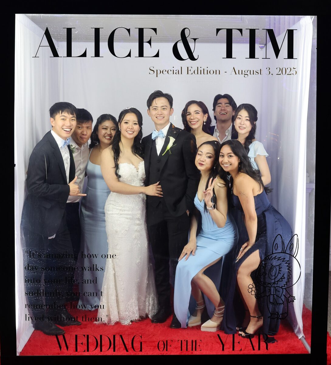 Vogue Magazine Photobox rental in Boston, MA